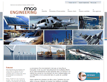 Tablet Screenshot of mcg-engineering.com